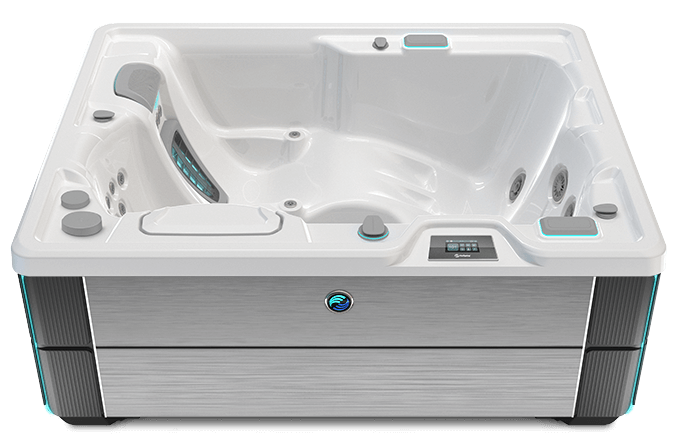 Highlife® Jetsetter™ Brushed Nickel Alpine White