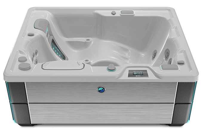 Highlife® Jetsetter™ Brushed Nickel Ice Grey