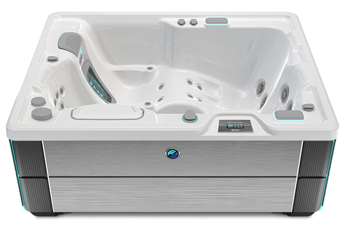 Highlife® Jetsetter™ LX Brushed Nickel Alpine White