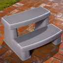 Plastične ulazne stepenice Coastal Grey siva