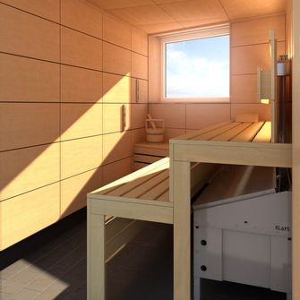 EMPIRE Solid Wood Sauna